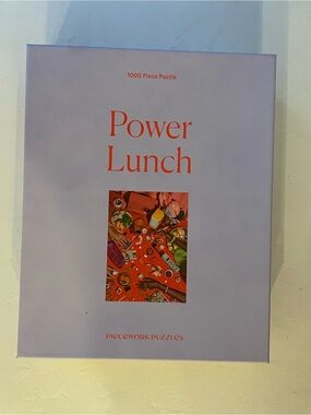 Power Lunch 1000 Piece Jigsaw Puzzle by Piecework Puzzles